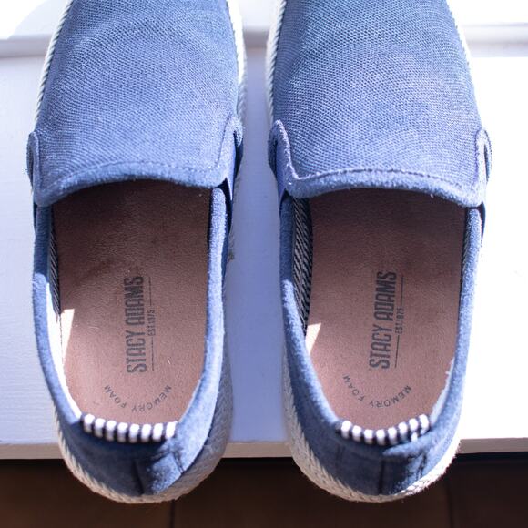Stacy Adams Memory Foam Espadrilles Size 8.5M - Picture 4 of 7